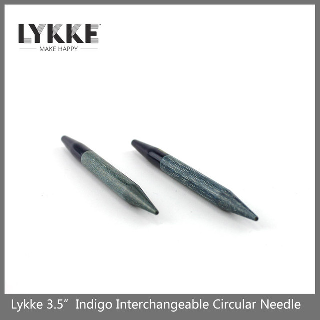 LYKKE 3.5/7.0cm INDIGO INTERCHANGEABLE CIRCULAR KNITTING NEEDLE